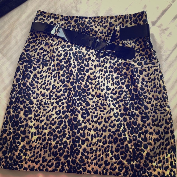 Leopard Print Small Skirt Size Small - Picture 1 of 2